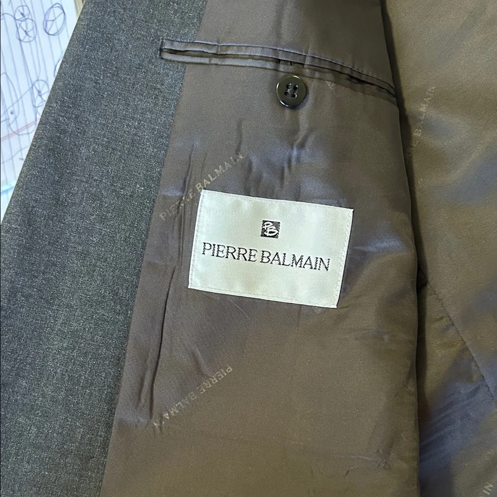 Pierre Balmain blazer vintage in size 42L 100% wool